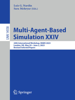 cover image of Multi-Agent-Based Simulation XXIV